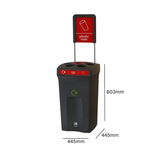 100 Litre Enviro Paper Cup Recycling Bin