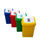 50 Litre Recycling Bin with Flip Top Lid and Recycling Sticker