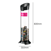 Freestanding Battery Recycling tube with Graphic - 20 Litre