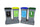 4 x 20L Fitbin Recycling Station With Tray