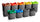 50 Litre Recycling Bin with Colour Coded Lids