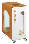 Cubatri Recycling Bins with Transparent Windows - 75L & 90L