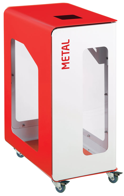 Cubatri Recycling Bins with Transparent Windows - 75L & 90L