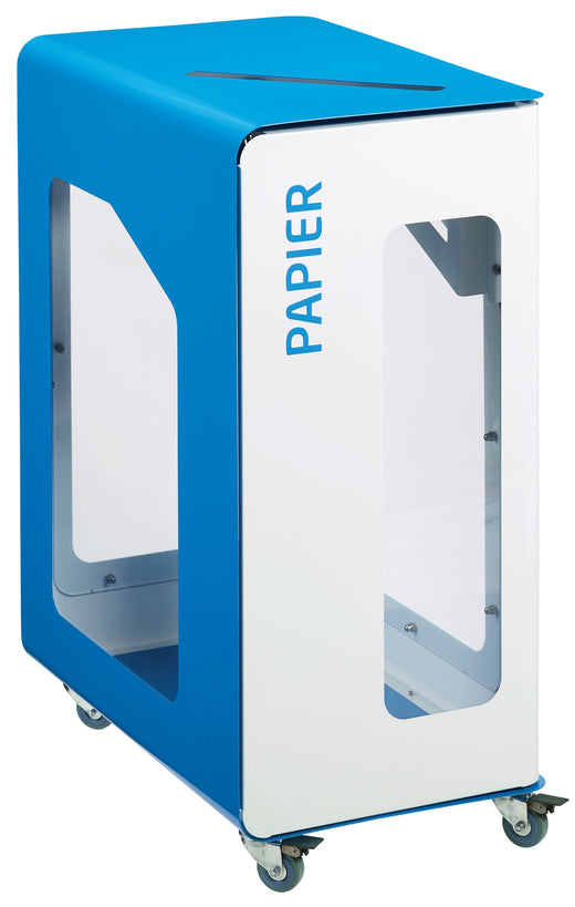 Cubatri Recycling Bins with Transparent Windows - 75L & 90L