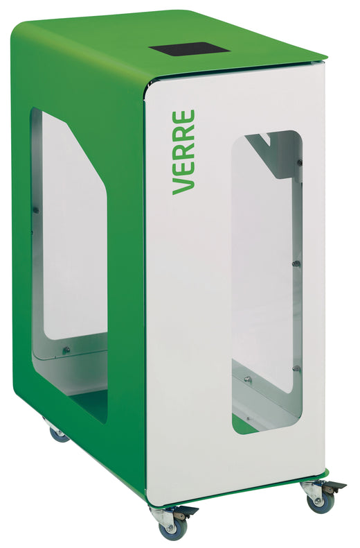 Cubatri Recycling Bins with Transparent Windows - 75L & 90L