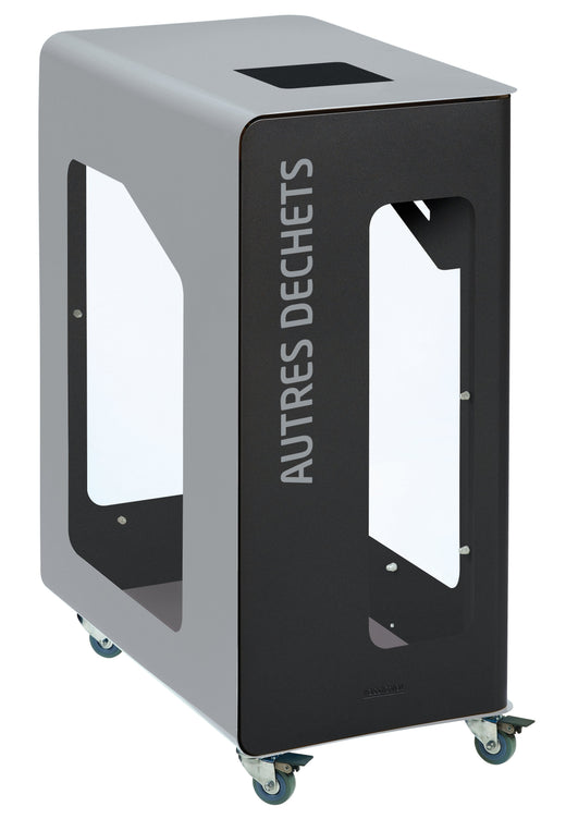 Cubatri Recycling Bins with Transparent Windows - 75L & 90L