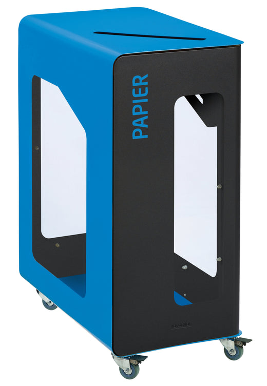 Cubatri Recycling Bins with Transparent Windows - 75L & 90L