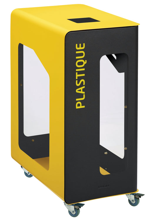 Cubatri Recycling Bins with Transparent Windows - 75L & 90L