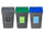 Swing Recycling Bin 60 Litres