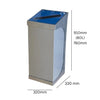 C-Bin Single Recycling Bin - 60 & 80 Litre Available