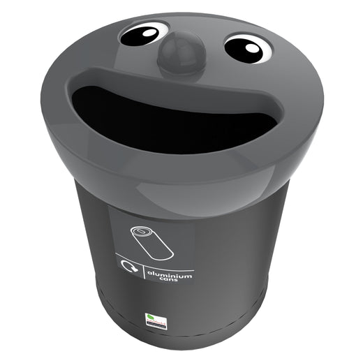 Smiley Face Recycling Bin - 3 Sizes