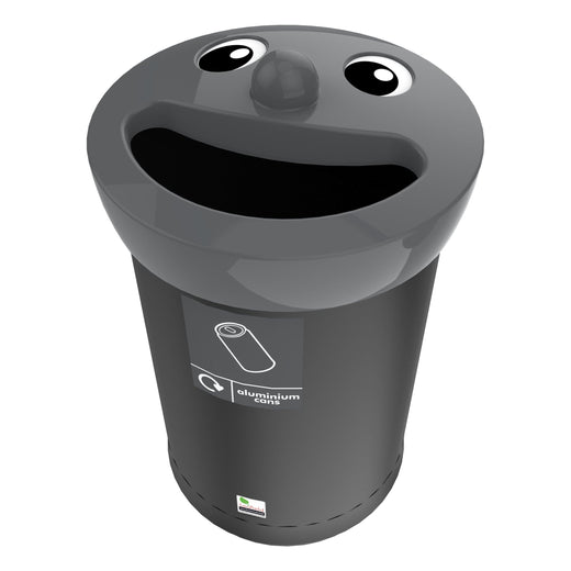 Smiley Face Recycling Bin - 3 Sizes