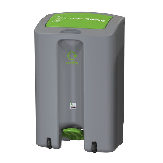 Envirostep Internal Pedal Recycling Bin - 90 Litre