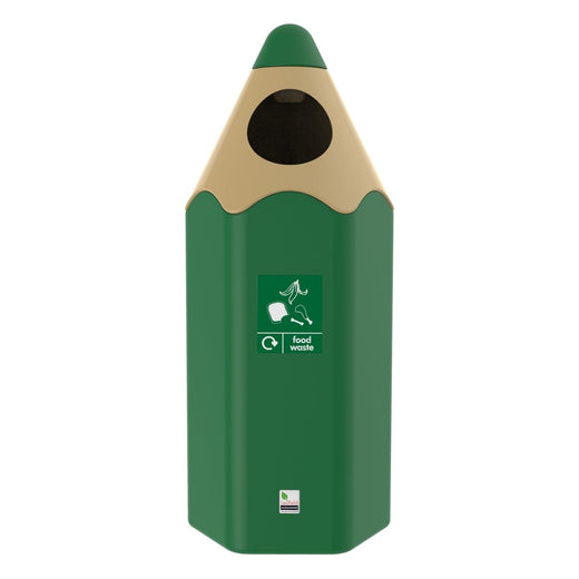 Coloured Pencil Recycling Bin - 70 Litres