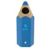 Coloured Pencil Recycling Bin - 70 Litres