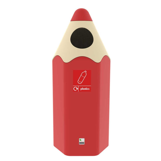 Coloured Pencil Recycling Bin - 70 Litres