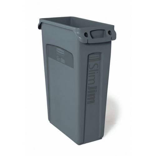 Slim Jim Waste Container with Venting Channels - 87 Litres