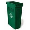 Slim Jim Waste Container with Venting Channels - 87 Litres