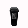 Large 90 Litre Push Flap Recycling Bin - 90 Litre