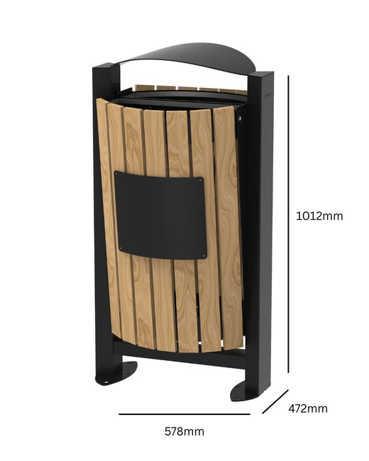 Arkea Outdoor Duo Waste Bin 120L