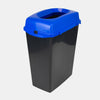 40 Litre Slimline Open Recycling Bin - Available in 4 colours
