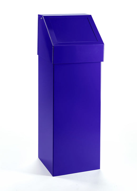 Fire Retardant 60 Litre Push Flap Bin