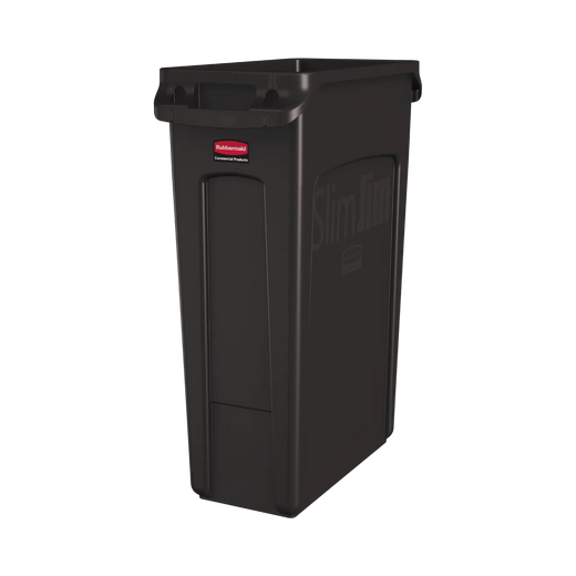 Slim Jim Waste Container with Venting Channels - 87 Litres