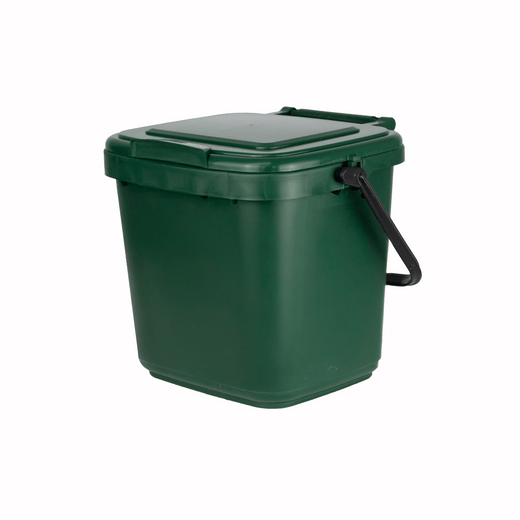 Small Green Kitchen Caddy - 7 Litre