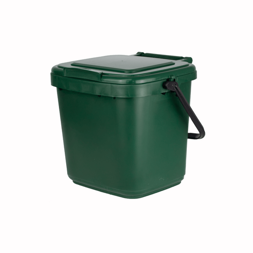 Small Green Kitchen Caddy - 7 Litre