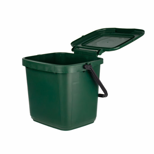 Small Green Kitchen Caddy - 7 Litre