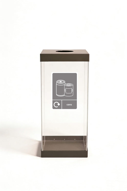 Clear Recycling Bins - 60 & 80 Litre Available