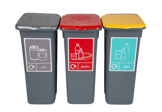 Freestanding Recycling Bins with Lift up Lid - Available in 3 Size