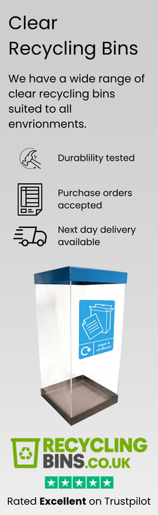 Clear Recycling Bins