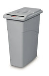 Slim Jim Confidential Paper Bin with Lock 87 Litres
