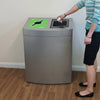 Console Double Internal Recycling Bin - 160 Litre