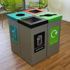 Cube Box Cycle Indoor Recycling Station - 240 & 320 Litre Available
