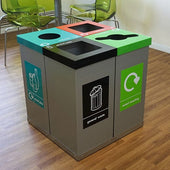 Cube Box Cycle Indoor Recycling Station - 240 & 320 Litre Available