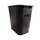 Set of 3 x Rubbermaid Rectangular Wastebasket - 26.6L - Black