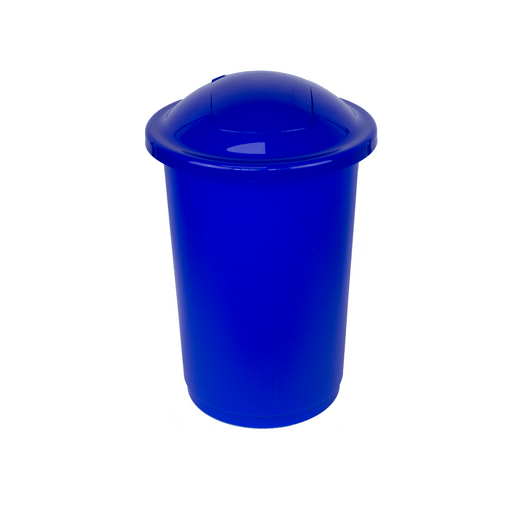 Round Push Lid 50L Recycling Bin