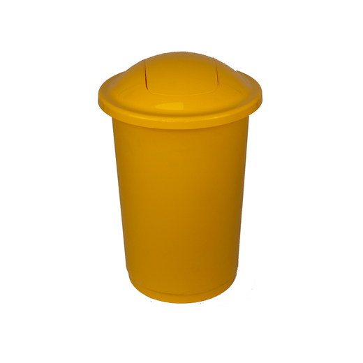 Round Push Lid 50L Recycling Bin