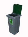 Freestanding Recycling Bins with Lift up Lid - Available in 3 Size
