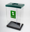 Clear Recycling Bins with Graphics - 60 & 80 Litre Available