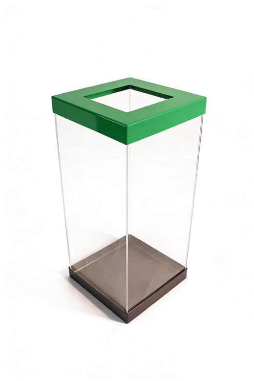 Clear Recycling Bins - 60 & 80 Litre Available