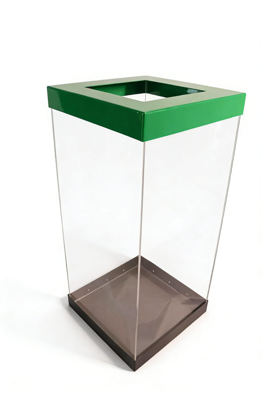Clear Recycling Bins - 60 & 80 Litre Available