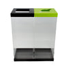 Duo Clear Indoor Recycling Bins - Available in 2 Sizes