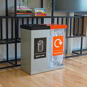 Double Box Cycle Indoor Recycling Bins - 120 and 160 Litre Available