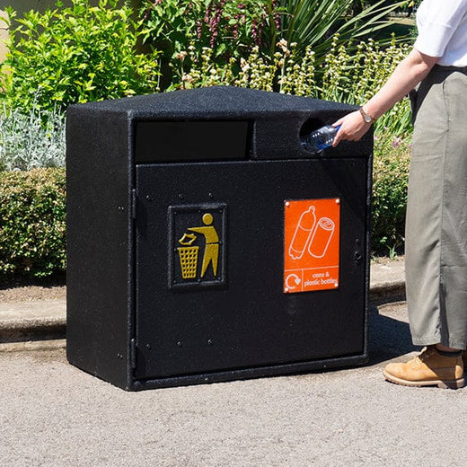 Outdoor Rust Free Recycling Bin - 224 Litre