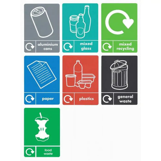 Durable Open Top Recycling Bin - 45 Litre