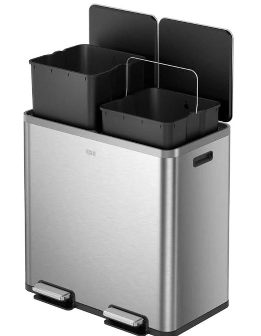 Ecocasa Plus Large Kitchen Recycling Bin - 2 x 40 Litre