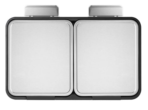 Eko Edison Dual Compartment Pedal Recycling Bin - 2 x 30 Litre